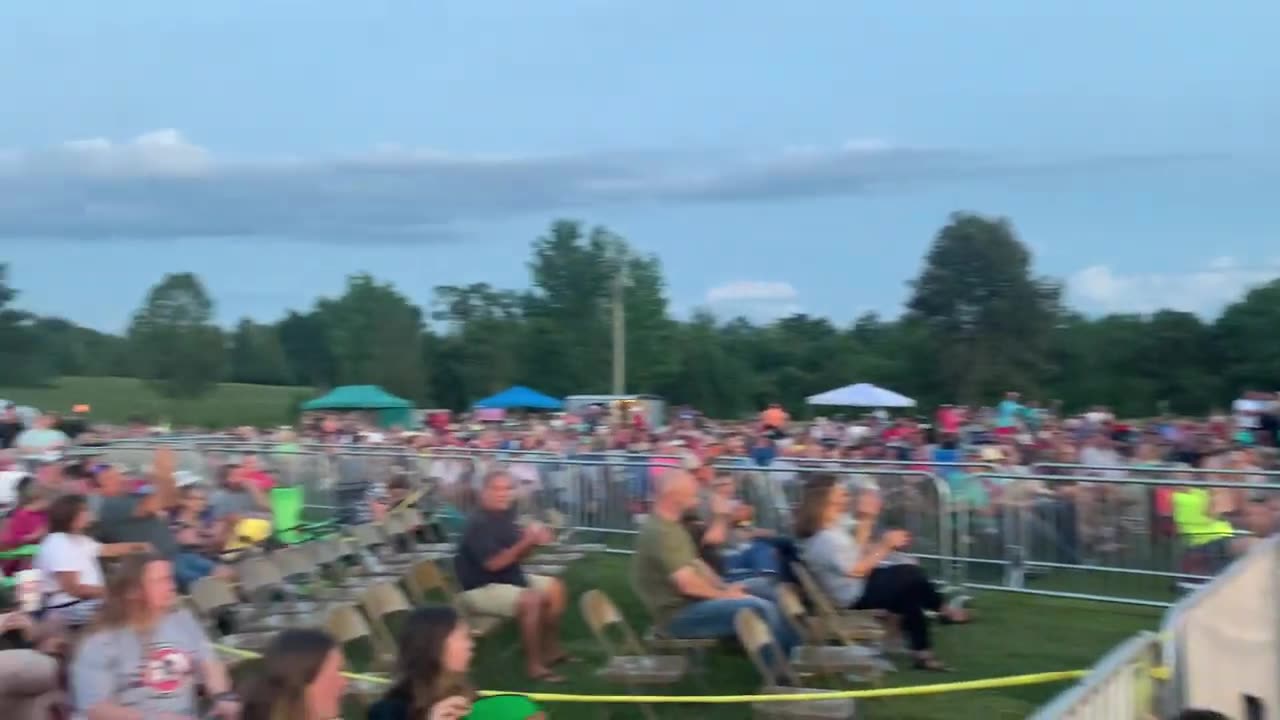 Bob Connell Introduces Sawyer Brown At Lake Fest 2024