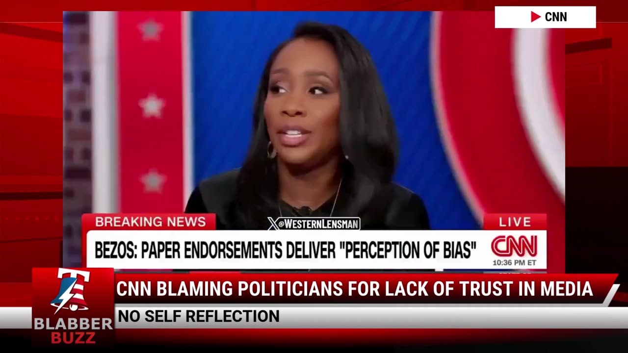 CNN Blaming Politicians For Lack Of Trust In Media