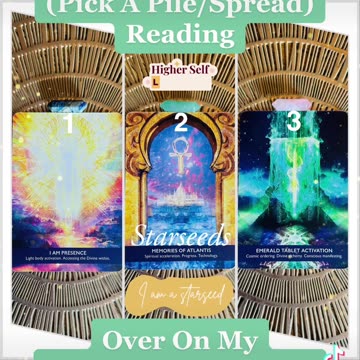 Starseeds Guidande✨ Pick A Pile/Spread