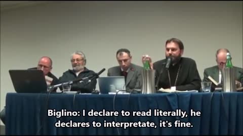 Biglino vs. Theologians (Excerpt - Milan Conference, 2016)