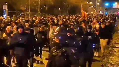 In hundreds of small and large cities, people 2