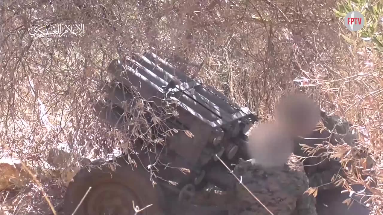 (EN) Al-Qassam Brigades in South Lebanon striking Zionist 300th Western Brigade HQ, 11 Sep 2024