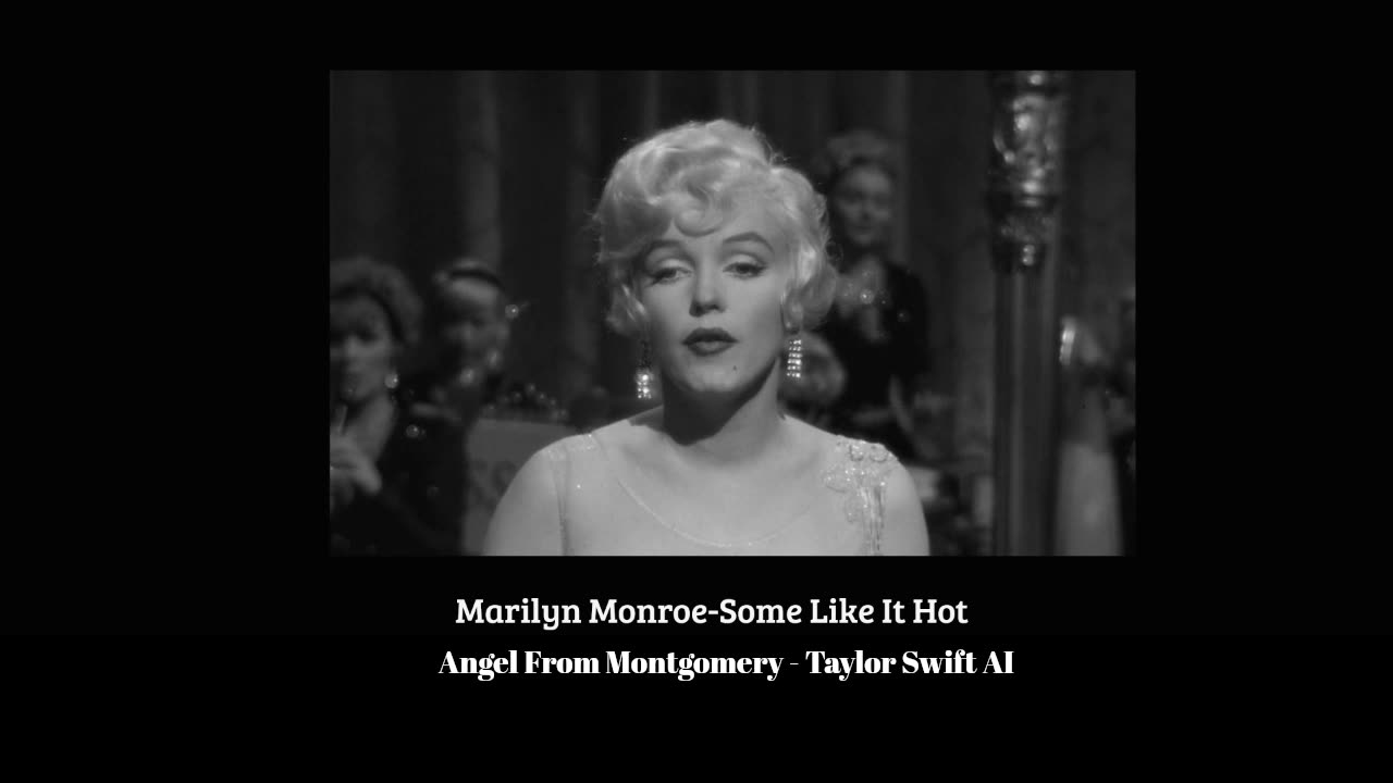 Marilyn Monroe - Angel From Montgomery - Taylor Swift AI.