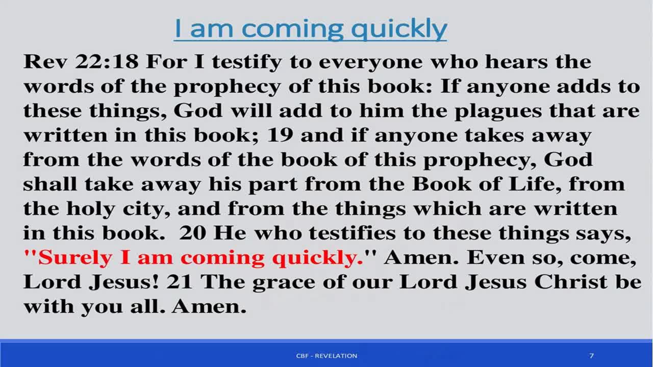 revelation pt 27 end of series