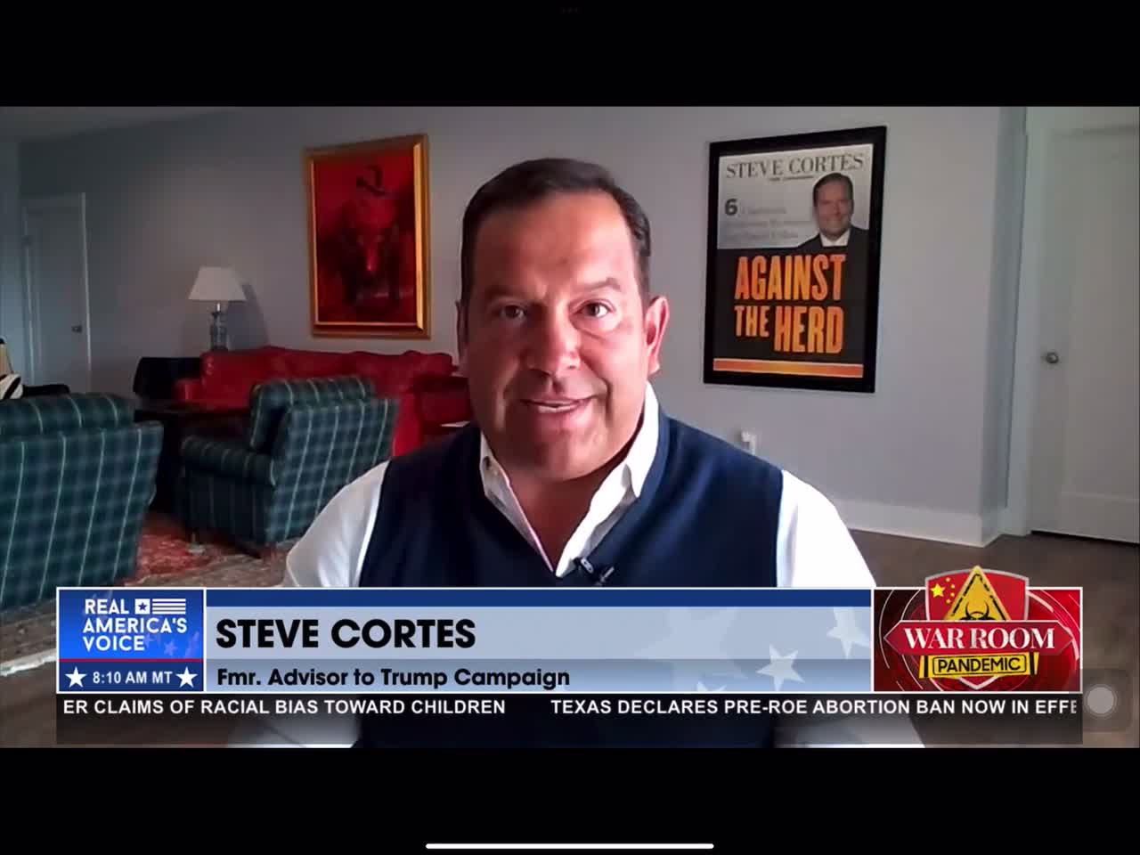 Steve Cortes says we’re seeing actual fascism were government is working with big corporations.