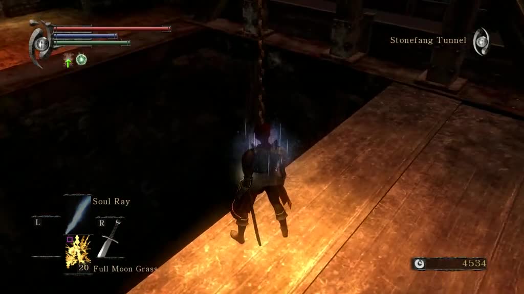 who made a crunching sound, actually jumped up,