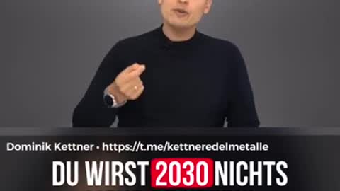 Dawid Snowden #1197 du wirst 2030 nichts mehr besitzen