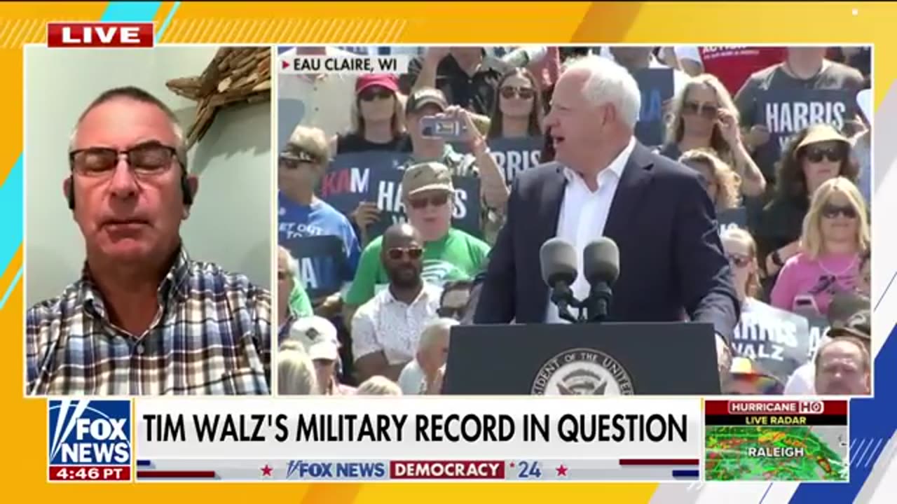 Fellow vet questions Tim Walz's military service