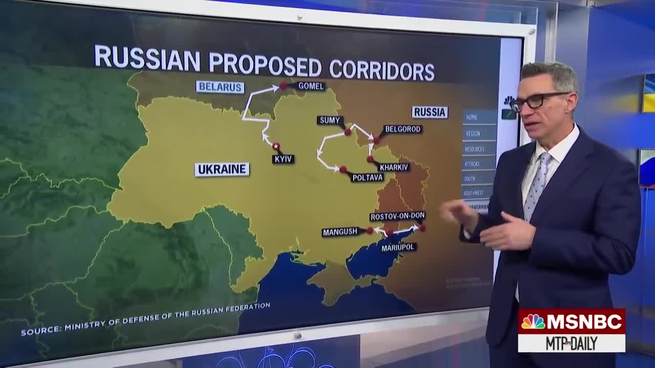 Russia’s Proposed Humanitarian Corridors Sends Ukrainian Refugees Into Russia