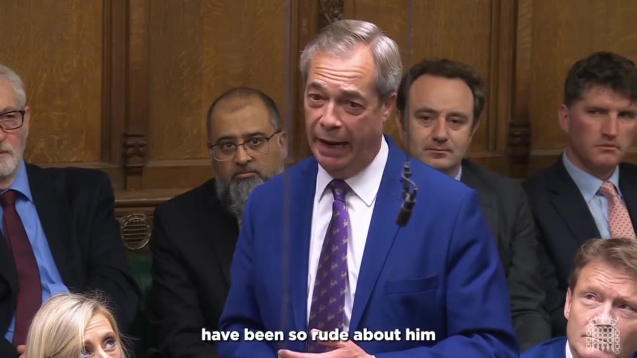 UK: The Zionists are really desperate for war with Iran. Listen to Nigel Farage in Parliament..