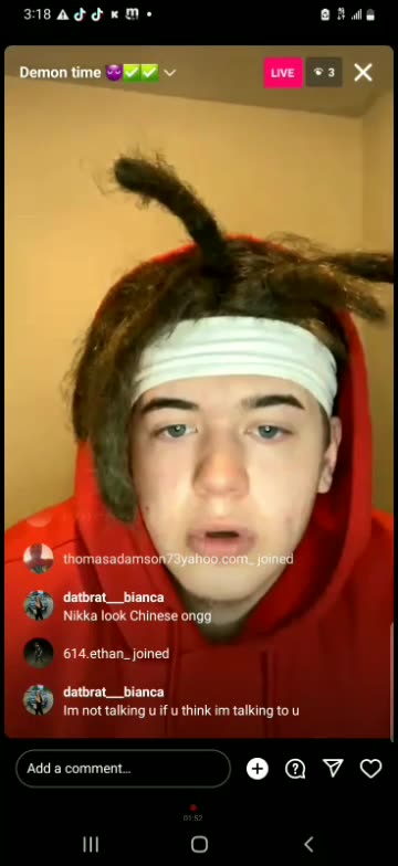 Bam2stiks ig live 11/26/23