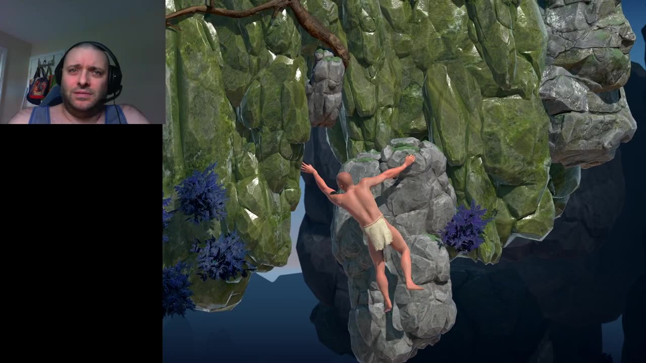 Playing Getting Over It for the first time. Part 2!