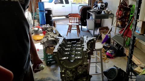 1st video on rumble short block assembly b18c