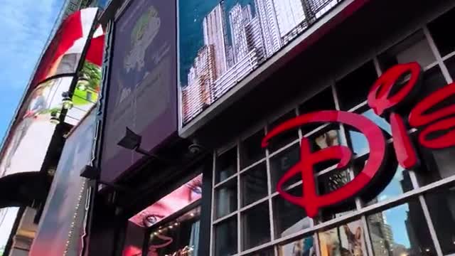 Busy Times Square