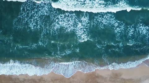 epic sea shot by drone