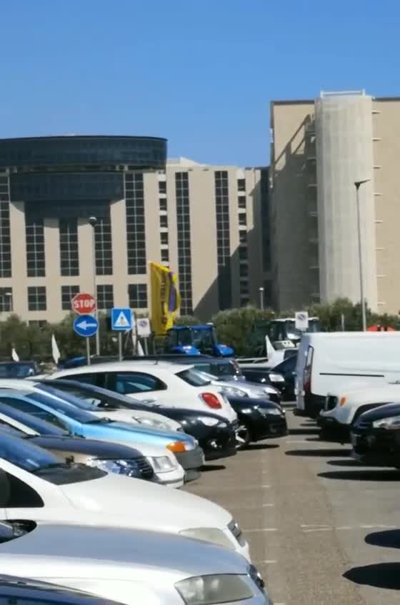 Protesty italských farmářů