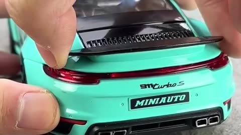 1/24 Porsche 911 Turbo S Die-cast Scale Model