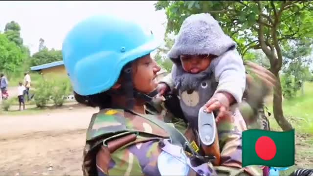 Bangladesh Army is providing protection under UN order in South Sudan