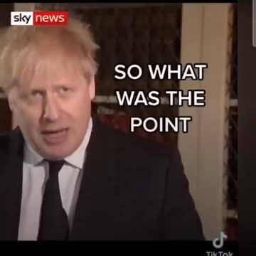 Boris Johnson: It is not the Vaccine helping, but rather the Lockdowns