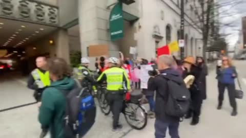 Justin Trudeau *Greeted* by Canadians