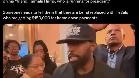 Furious Black Californians Warn Newsom: Sign Reparations Bills or Face Consequences for Kamala Harris’s Presidential Run. Someone needs to tell them that they are being replaced with illegals who are getting $150,000 for home down payments.