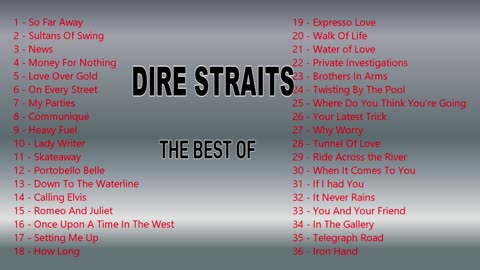 DIRE STRAITS - THE BEST OF