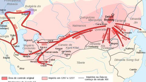 A lenda de Genghis Khan