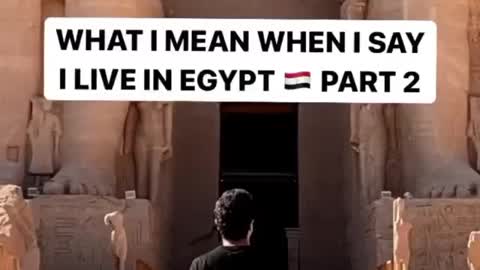 What i mean when i say i live in egyt