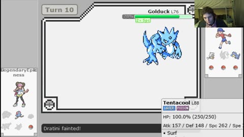 Competitive Online Generation One Pokemon Battle #16 With Live Commentary
