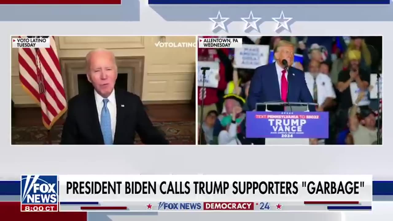 Biden's 'garbage' gaffe may be 2024 campaign's 'October surprise'