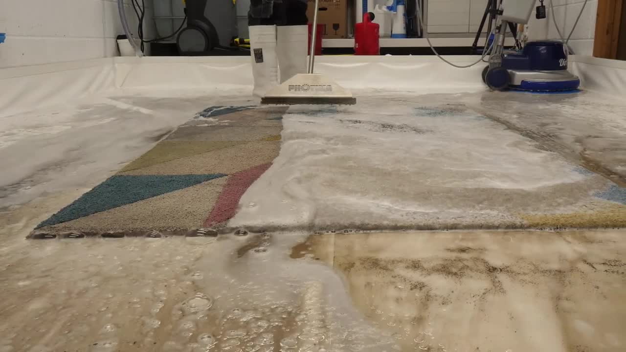 Satisfying Carpet Cleaning.Super decompression sleep aid artifact