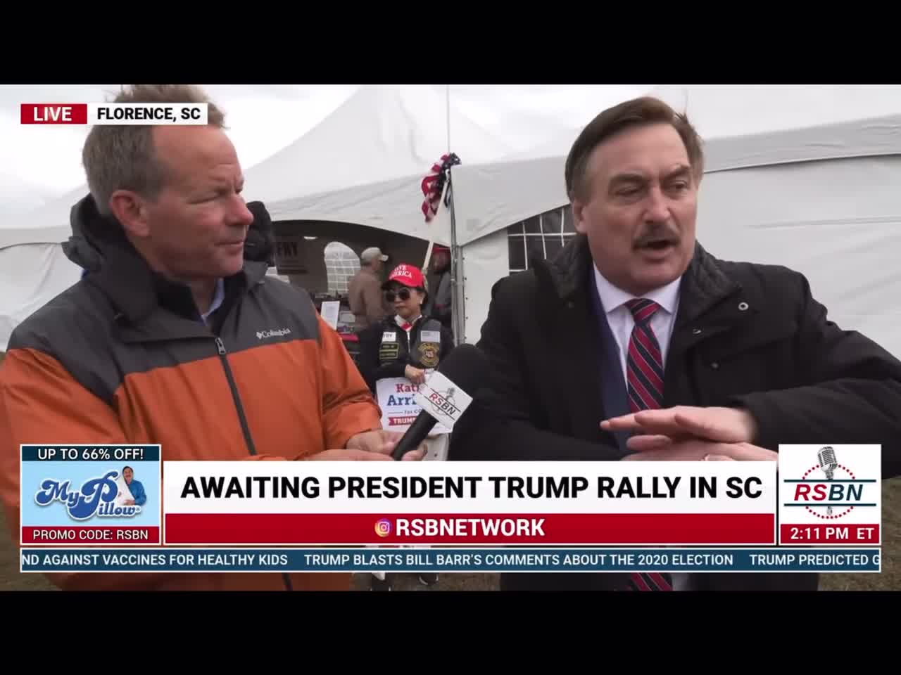 President Donald Trump Save America rally Florence SC 7pm links 👇 Mike Lindell this had to happen