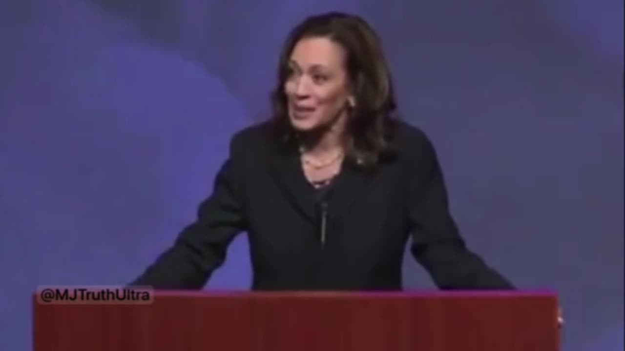 WOW: Kamala Calls Herself President At The Eulogy Of Sheila Jackson