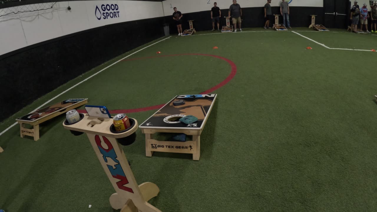 7.25.24 Crossbar, TCL Cornhole C/D team event - Rounder 2