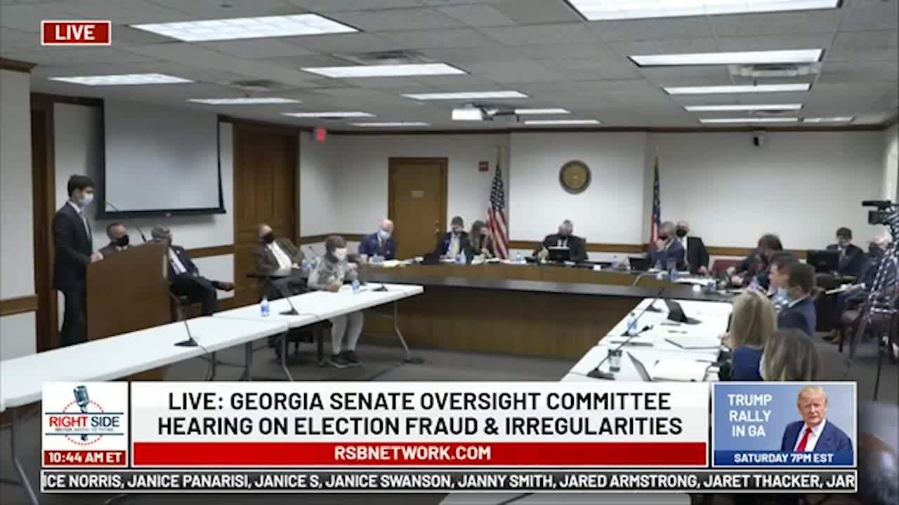 Q#5 to GA Sec of State Office rep at Senate Oversight Committee Hearing on Election 2020. 12/03/20.