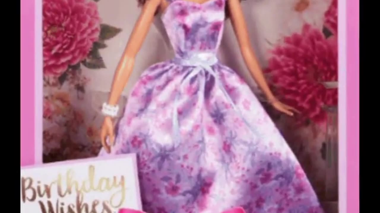 "A Merry Waltz Of Flowers"Birthday Wishes Barbie Full Video Come See🎀🎁🎄💃🎶🎼