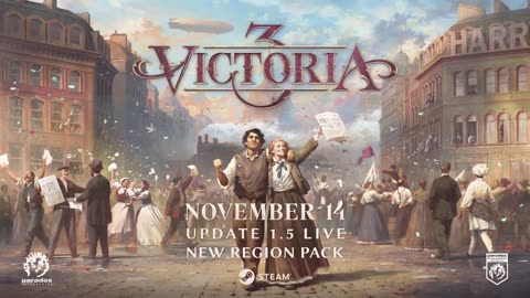 Victoria 3 - Official Update 1.5 and Colossus of the South Release Date Announcement Trailer
