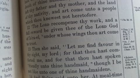Ruth encounters grace in the field