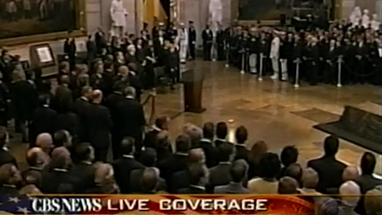 June 11, 2004 - Former VP Dan Quayle at Rotunda Ceremony for Ronald Reagan Funeral