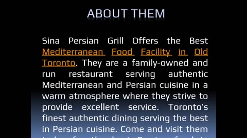 Best Restaurant Facility in Old Toronto