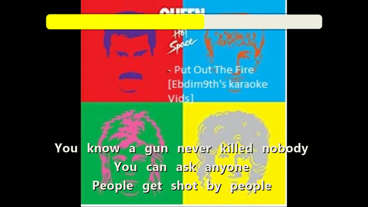 Queen - Put Out the Fire {karaoke, back from the...}