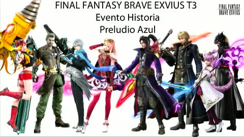 FF Brave Exvius Evento Historia Bruce Preludio azul (Sin gameplay)