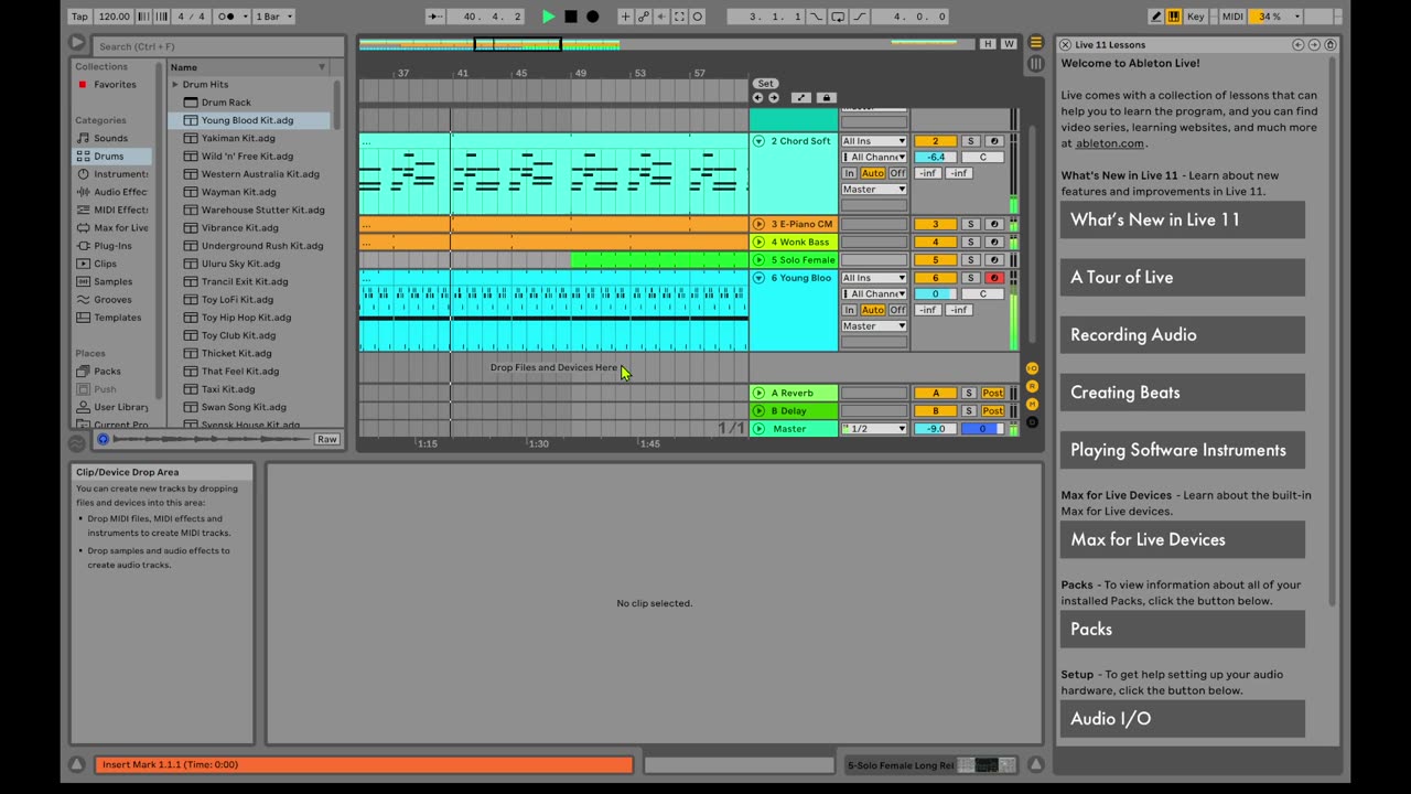 PRACTICE WITH ABLETON LIVE!