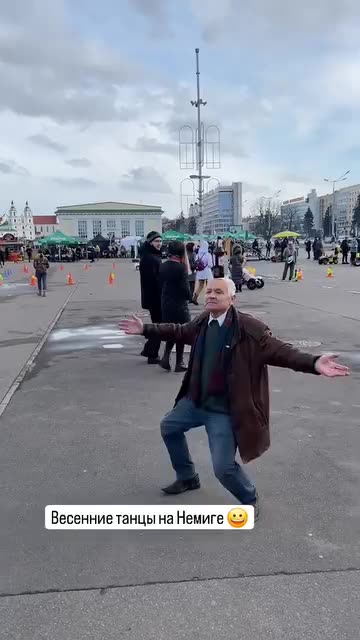 Spring dancing on Nemiga