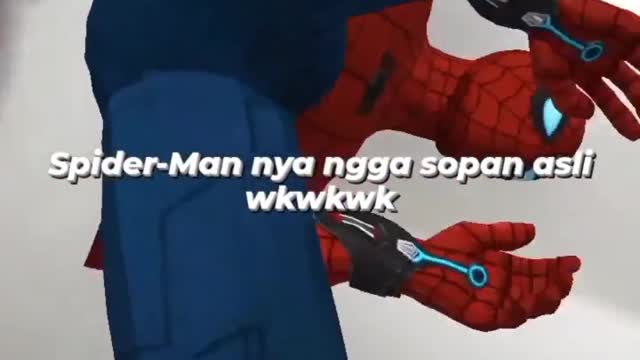 spiderman dancing on a woman's head open booking