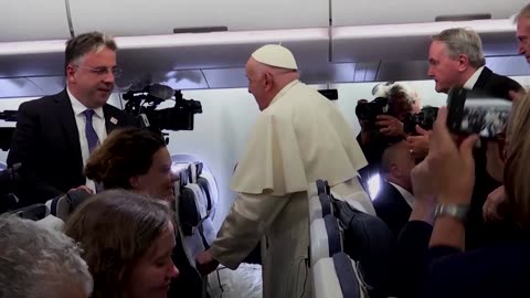 Pope says flight to Indonesia's Jakarta 'longest I have ever done'