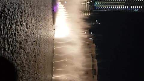 Singing fountains of Burj Khalifa