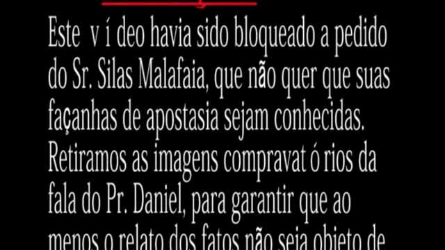 16 - A Mascara de Silas Malafaia - Video Censurado