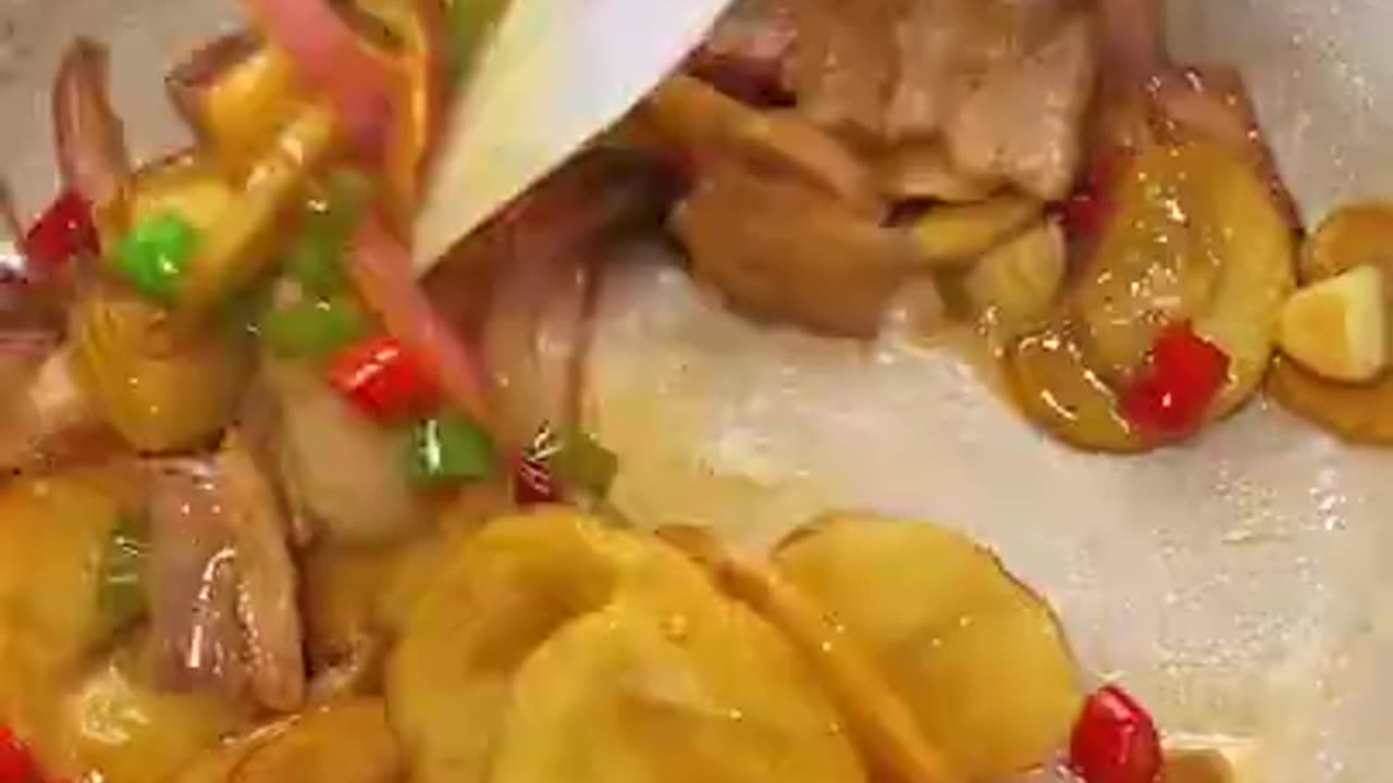 Cooking pork legs