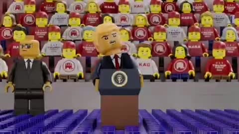 Trump Lego Rally